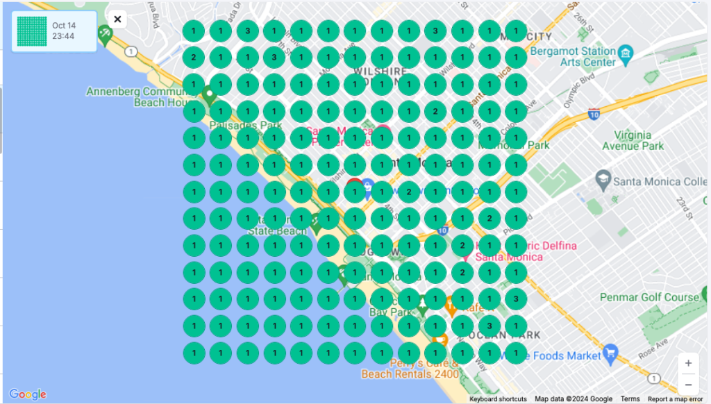 local seo heatmap